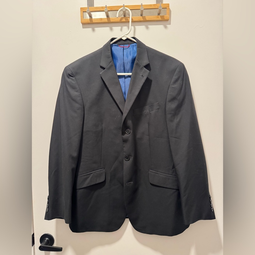 Classic Black Men's Suit Jacket
